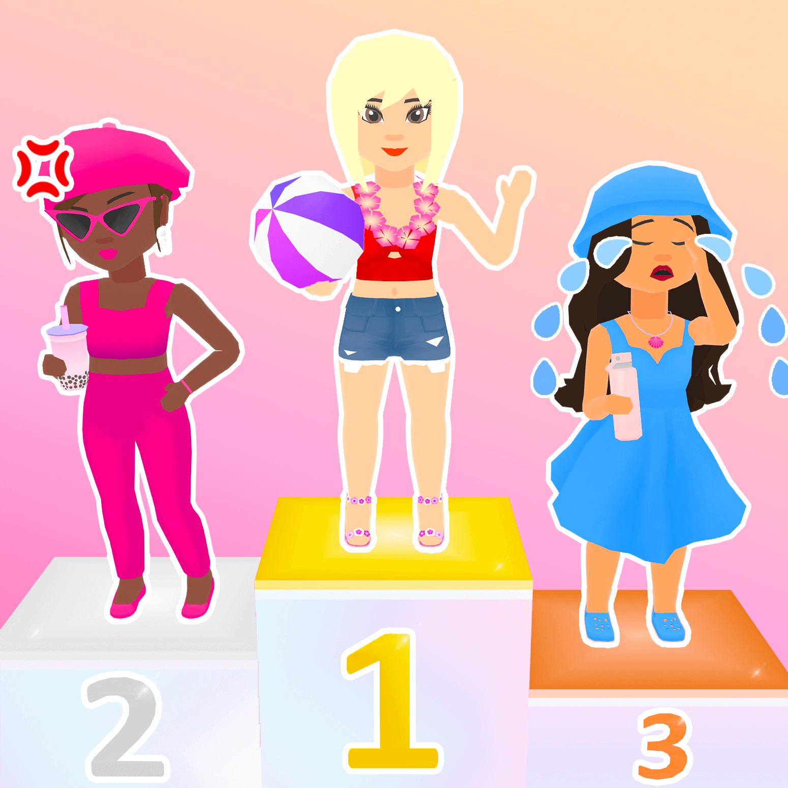 Vortella's Dress Up game cover