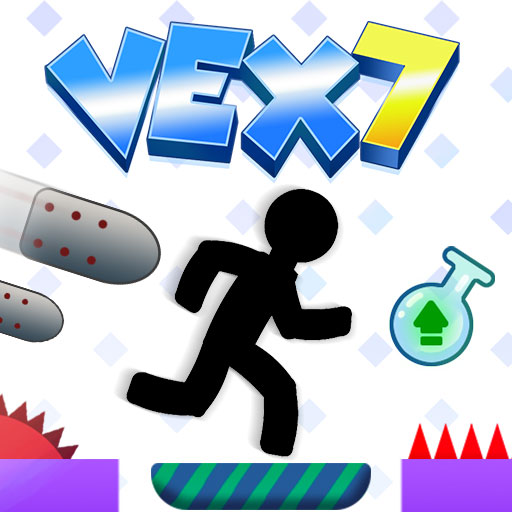 Parkour action game with stickman Vex 7
