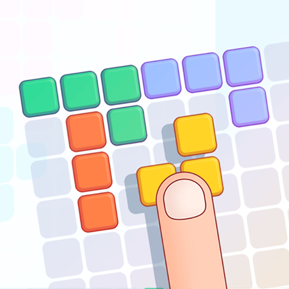 Play 11-11 - the ultimate block puzzle game! Drag colorful blocks onto the 11x11 board, complete lines to clear them, and score big in this addictive minimalist puzzle!