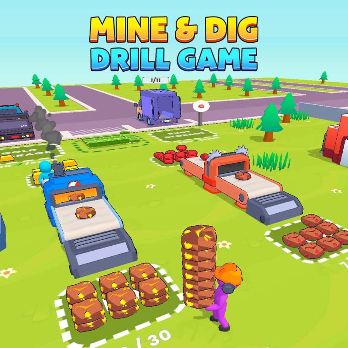 Build your mining empire in this addictive idle game! Dig deep underground, collect resources, hire workers, and upgrade equipment to become the ultimate tycoon.