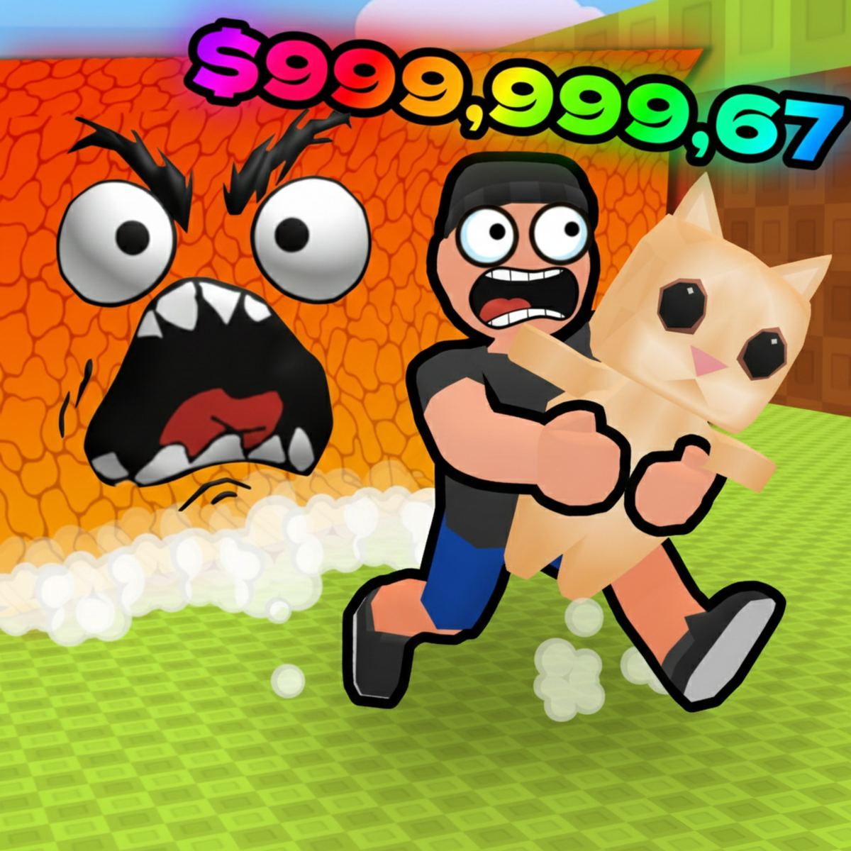 Collect Brainrot characters, build your empire, and steal from rivals in this chaotic multiplayer game!