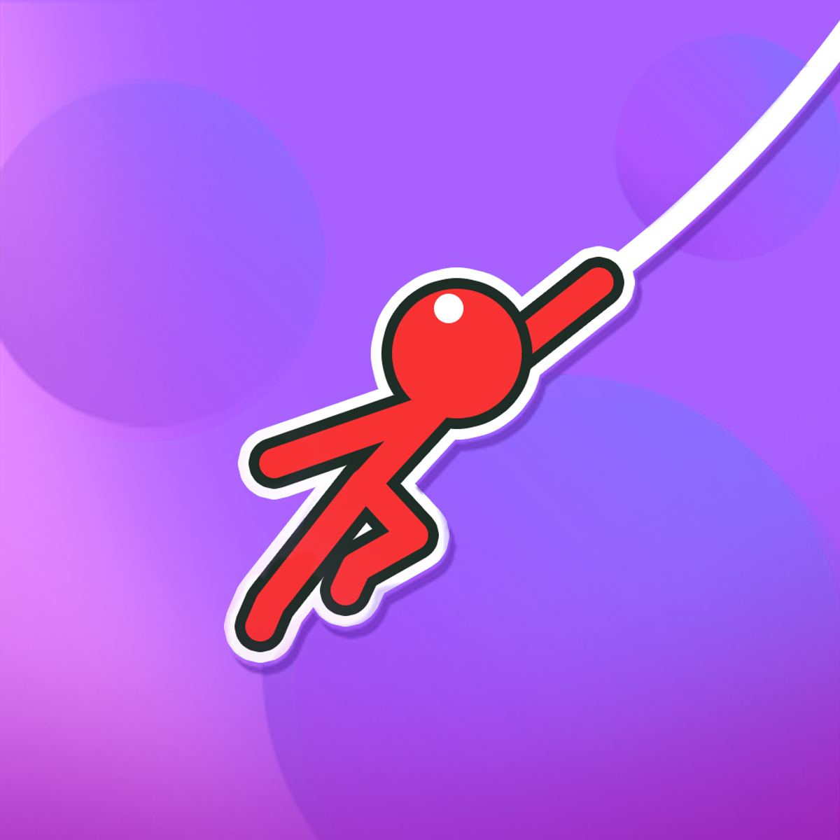 Play Stickman Hook - the ultimate physics-based swinging game! Master your timing, swing through 100